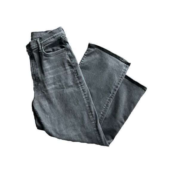 MOTHER The Rambler Zip Ankle Jeans Vroom Size 34 Wide Leg Bootcut Denim Pants - Picture 13 of 15